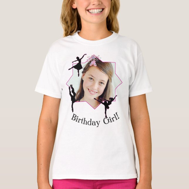 Camiseta Bailarina del baile SU de la IMAGEN cumpleaños (Anverso)