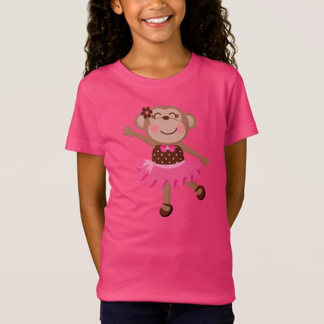 Camiseta Bailarina del mono (Anverso)