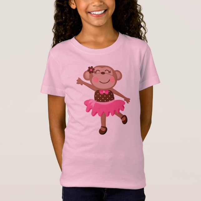 Camiseta Bailarina del mono (Anverso)
