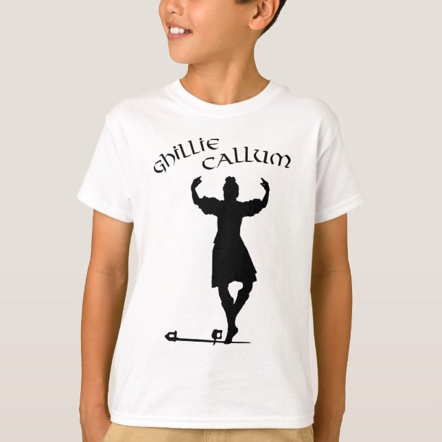 Camiseta Bailarina escocesa Ghillie Callum (Anverso)