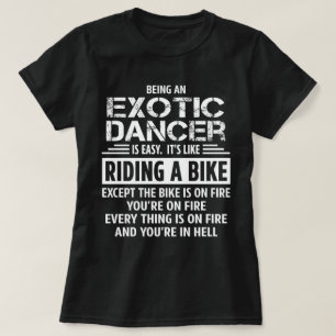 Camiseta Bailarina exótica