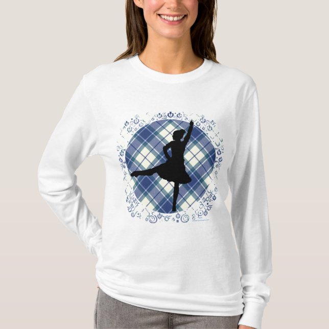 Camiseta Bailarina Highland Eildon Tartan (Anverso)