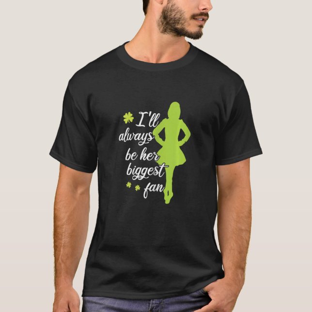 Camiseta Bailarina irlandesa Ceili Reel Dance Fees irlandes (Anverso)