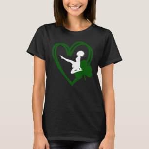 Camiseta Bailarina irlandesa y danza irlandesa del corazón