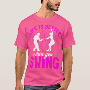 Camiseta Bailarina Jitterbug Dance Dance Dance