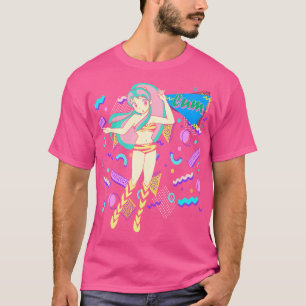 Camiseta bailarina lamu kawaii chica Urusei Yatsura