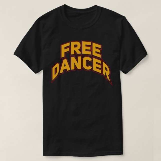 Camiseta Bailarina libre (Diseño del anverso)