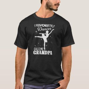 Camiseta Bailarina me llama Ballet Abuelo Ballerina Dance G