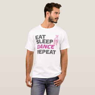 Camiseta Bailarina para bailarina comiendo baile de sueño r