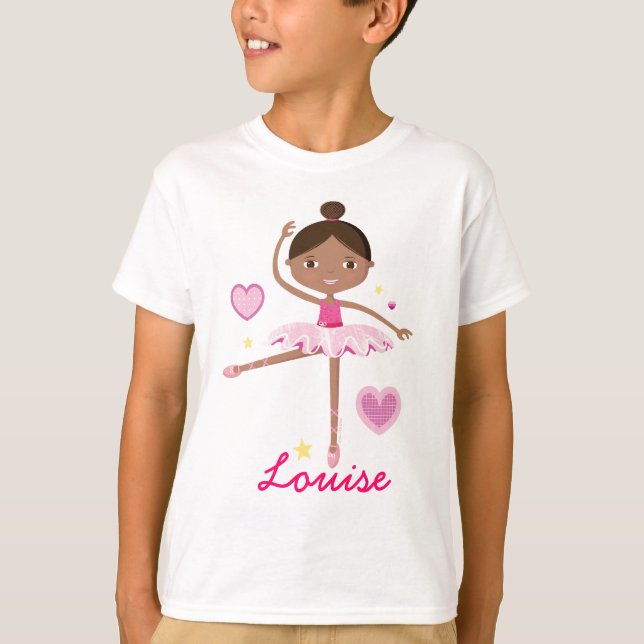 Camiseta Bailarina personalizada B (Anverso)