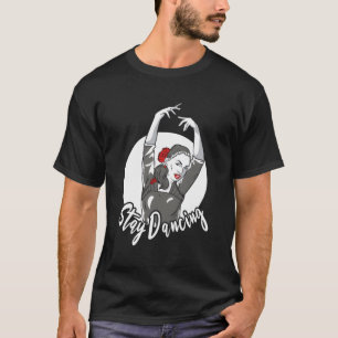 Camiseta Bailarina se mueve bailando