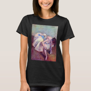 Camiseta Bailarina sentada de Edgar Degas, Arte de ballet v