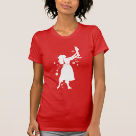 Camiseta Bailarina y cascanueces en el navidad