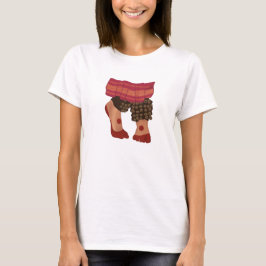 Camiseta Bailarinas de Bharatanatyam Diseño de pies persona