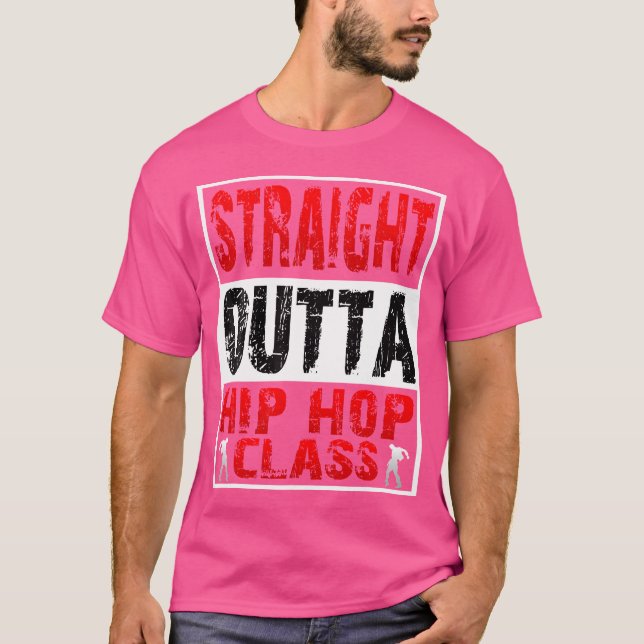 Camiseta Bailarinas de hip-hop de clase (Anverso)