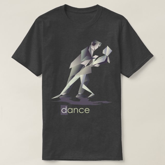Camiseta Bailarinas de Origami Flamingo (Diseño del anverso)