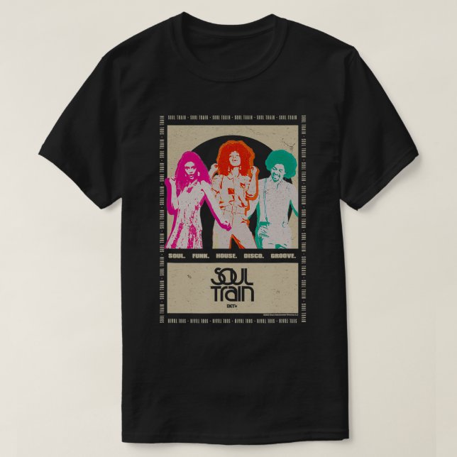 Camiseta Bailarinas de Soul Train (Diseño del anverso)