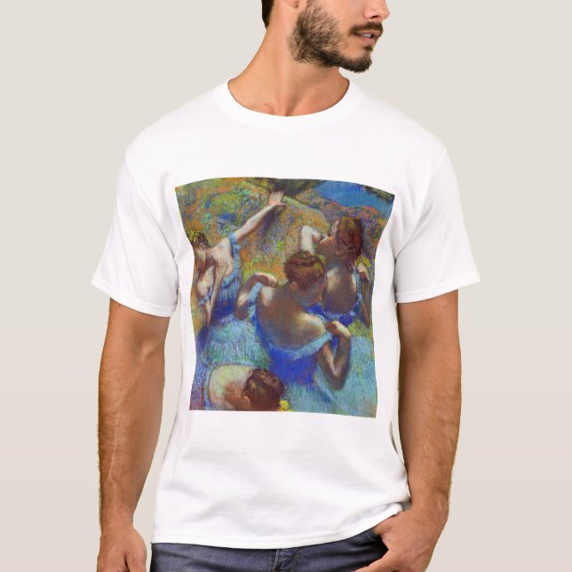 Camiseta Bailarinas en azul, Edgar Degas (Anverso)