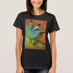 Camiseta Bailarinas en la barra por Edgar Degas, Ballet Vin