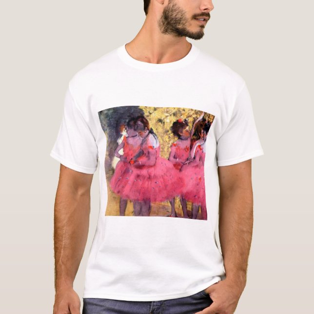 Camiseta Bailarinas rosas, Edgar Degas (Anverso)