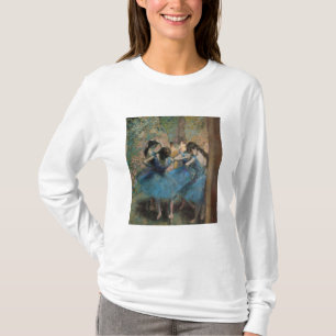 Camiseta Bailarines de Edgar Degas el   en el azul, 1890