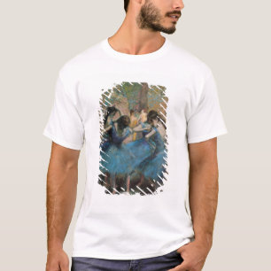 Camiseta Bailarines de Edgar Degas el   en el azul, 1890