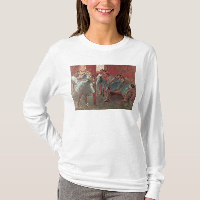 Camiseta Bailarines de Edgar Degas el | en el ensayo, (Anverso)