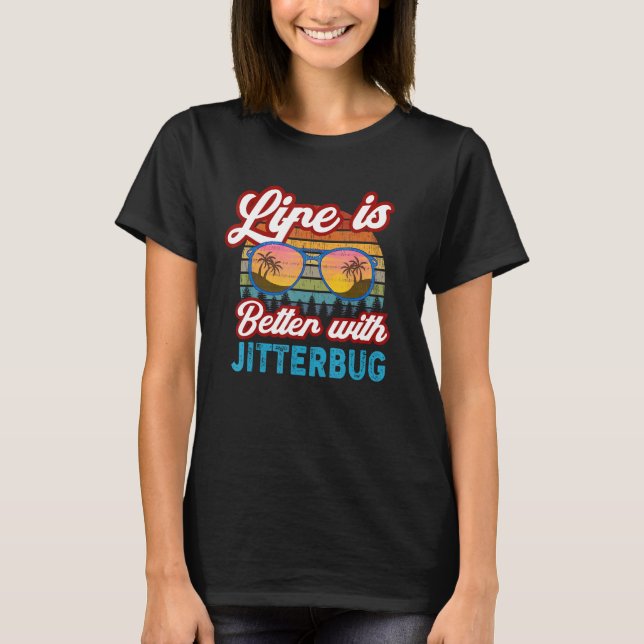 Camiseta Bailarines de Jitterbug con Jitterbug (Anverso)