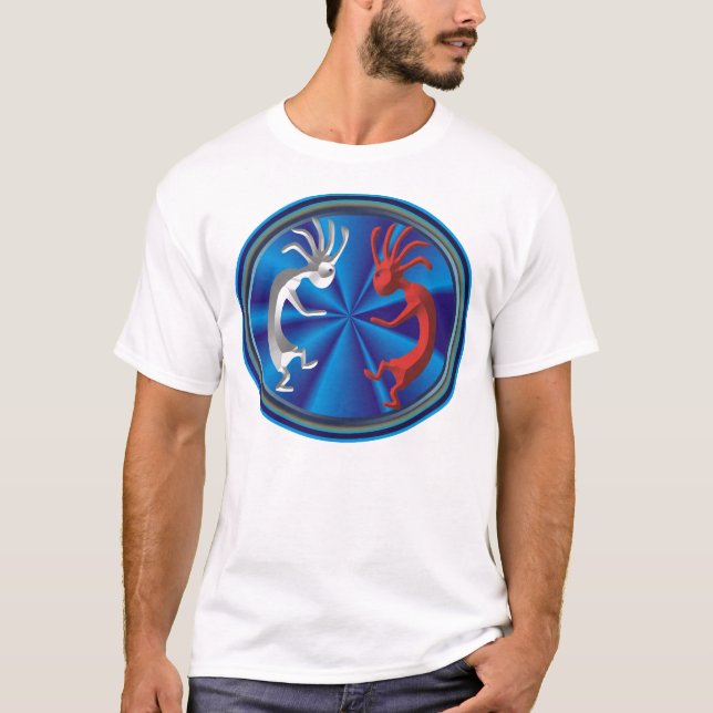 CAMISETA BAILARINES DE KOKOPELLI (Anverso)