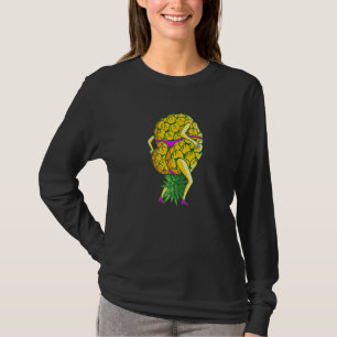 Camiseta Bailarines de Piña al Revés de Trasero Caliente