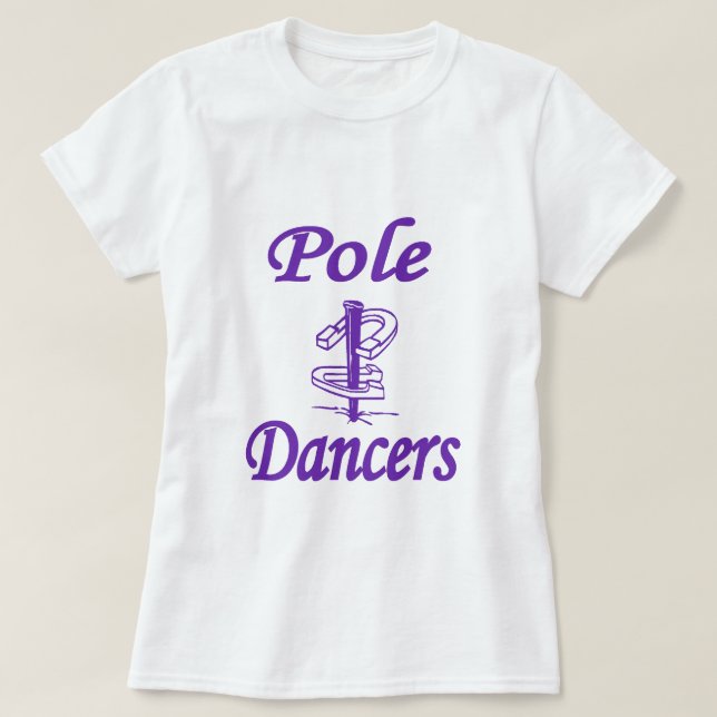 Camiseta Bailarines de poste de la muñeca (Diseño del anverso)
