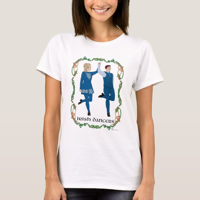 Camiseta Bailarines de Step irlandés (Anverso)