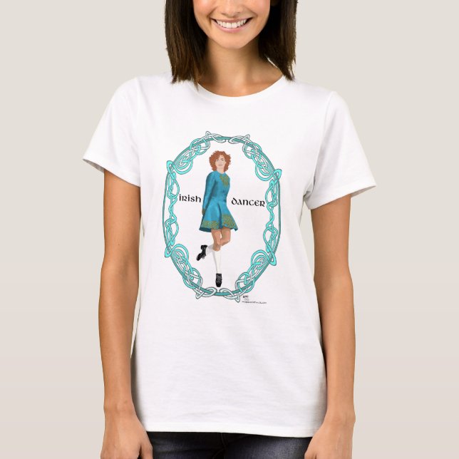 Camiseta Bailarines de step irlandés (Anverso)