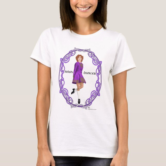 Camiseta Bailarines de Step irlandés (Anverso)