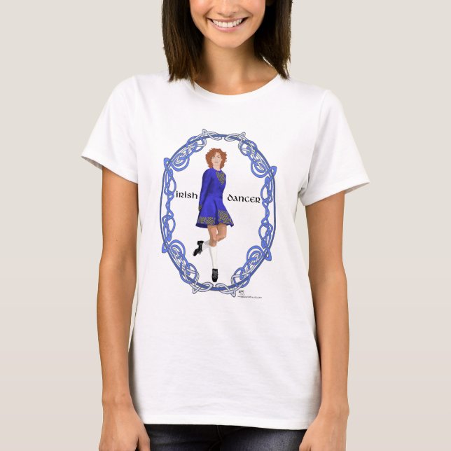Camiseta Bailarines de Step Irlandeses (Anverso)