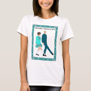 Camiseta Bailarines de Step Irlandeses en Zapatos Suaves