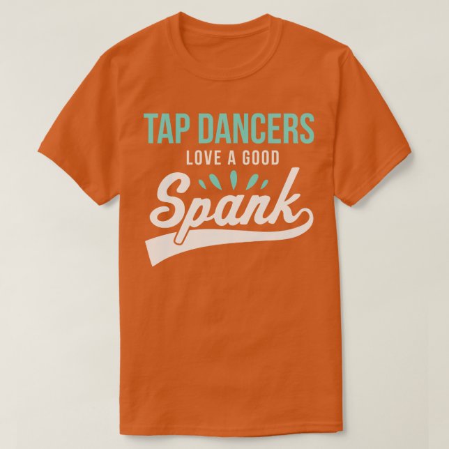 Camiseta Bailarines de tap divertidos Bailarines de tap gra (Diseño del anverso)