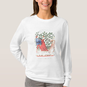 Camiseta Bailarines delante de las plantas de la escoba,