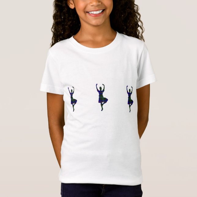 Camiseta Bailarines escoceses de la montaña (Anverso)