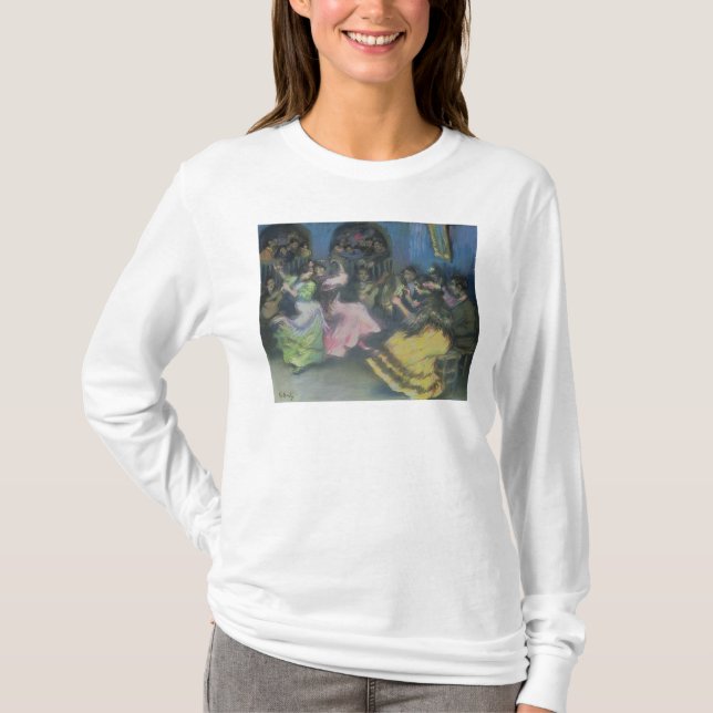 Camiseta Bailarines gitanos españoles, 1898 (Anverso)