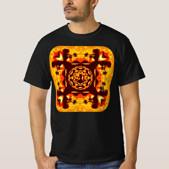 Camiseta Bailarines hawaianos de Hula (Anverso)