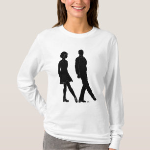 Camiseta Bailarines Irlandeses de Step en Silueta
