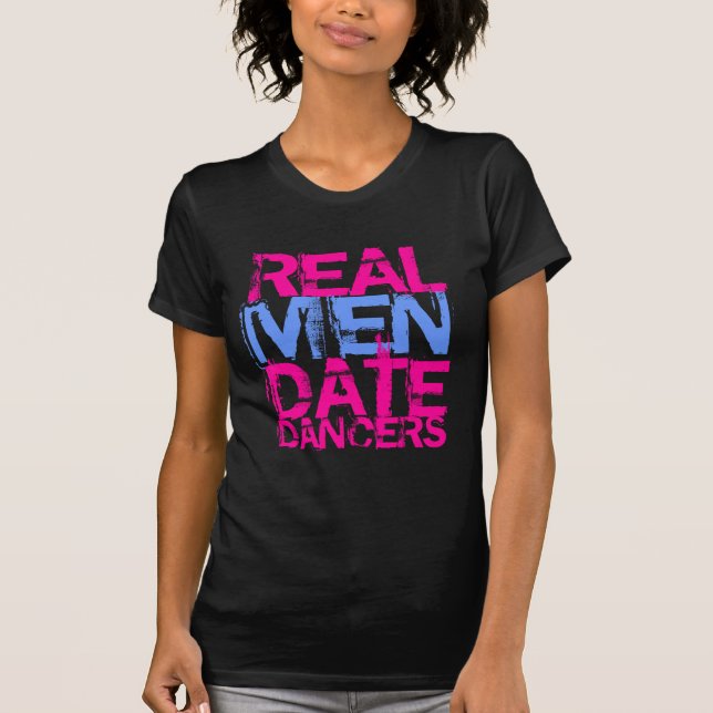 CAMISETA BAILARINES REALES DE LA FECHA DE LOS HOMBRES (Anverso)