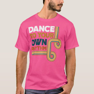 Camiseta Baile A Su Propio Ritmo Breve Música Rap Hip