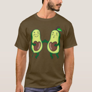 Camiseta Baile aguacate en pareja de aguacates