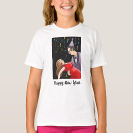 Camiseta Baile alegre para la fiesta de Año Nuevo