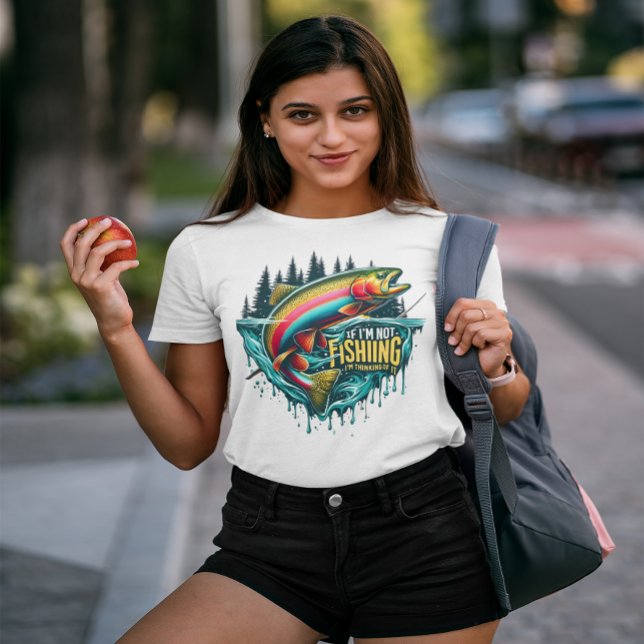 Camiseta Baile arcoiris Saltos de peces vibrantes del agua (Subido por el creador)