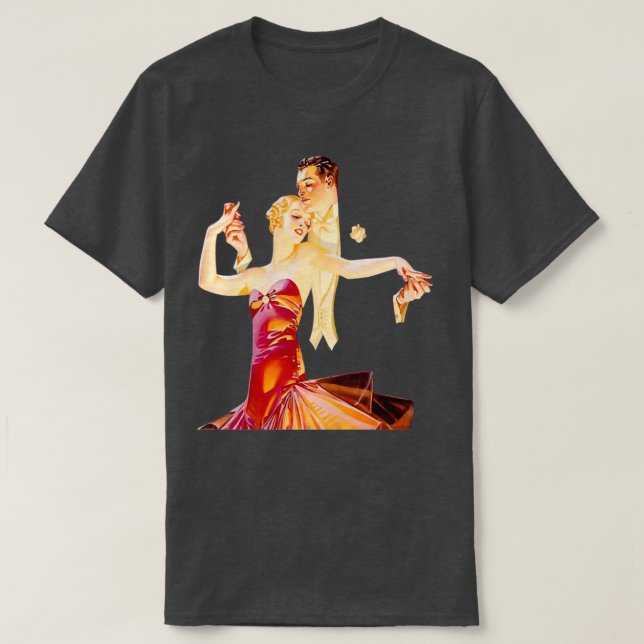 Camiseta Baile Art Deco (Diseño del anverso)