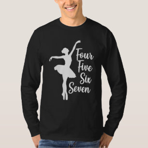 Camiseta Baile Ballerina Para Bailarina De Ballet