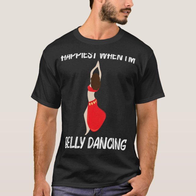 Camiseta Baile Belly Guay Para Hombres Mujeres Vergüenza Ba (Anverso)